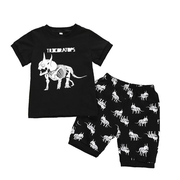 2pcs / комплект продажа мальчиков black динозавр печать набор для печати футболки шорты двухсекционной детской одежды set free shipping, White
2pcs / комплект продажа мальчиков black динозавр печать набор для печати футболки шорты двухсекционной детской одежды set free shipping, White