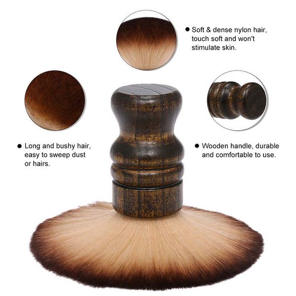 barbershop hair brush wooden handle soft hair brush retro style haircut wholesale 
barbershop hair brush wooden handle soft hair brush retro style haircut wholesale