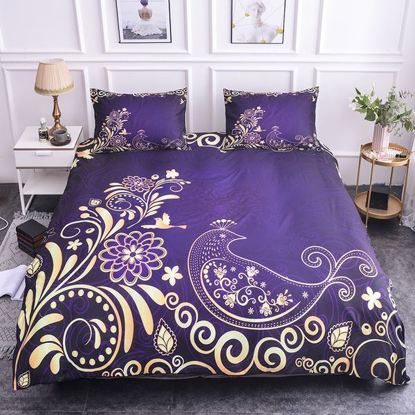 boniu bird printed 3d bedding set purple duvet cover sets and pillow case single king size microfiber flower bedspread
boniu bird printed 3d bedding set purple duvet cover sets and pillow case single king size microfiber flower bedspread
