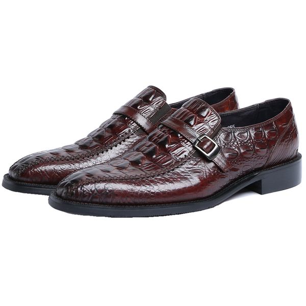 hand made mens dress shoes genuine leather wedding shoes male business shoes with buckle, Black
hand made mens dress shoes genuine leather wedding shoes male business shoes with buckle, Black