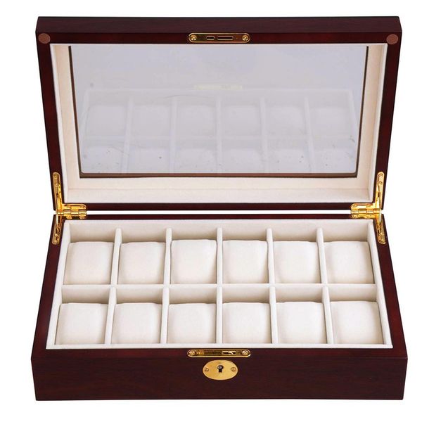 organizer anti scratch gifts portable lightweight fashion shockproof luxury wood display durable watch case jewelry storage, Black;blue
organizer anti scratch gifts portable lightweight fashion shockproof luxury wood display durable watch case jewelry storage, Black;blue