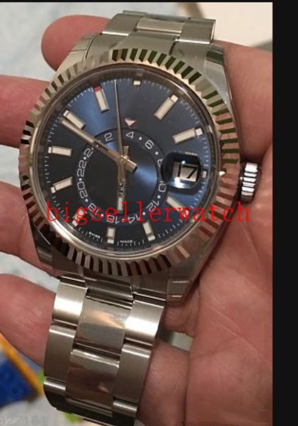 luxury mens watches 3 style 42mm sky-dweller 326934 automatic stainless steel 2813 movement 18k gold small dial working watc, Slivery;brown
luxury mens watches 3 style 42mm sky-dweller 326934 automatic stainless steel 2813 movement 18k gold small dial working watc, Slivery;brown