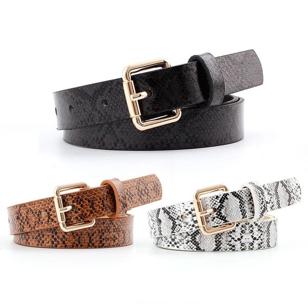 female pu leather snake waist belt women 2019 new belts for women's dress jeans pants cinto feminino, Black;brown
female pu leather snake waist belt women 2019 new belts for women's dress jeans pants cinto feminino, Black;brown