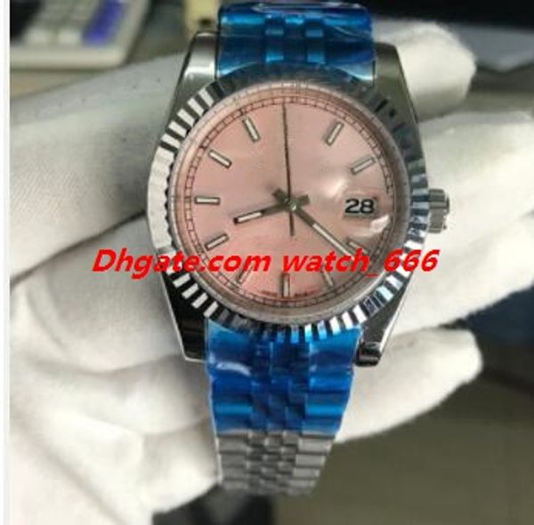 New Version Multi-style Link Men Watch 36mm 116200 White Pink Dial 2813 Automatic Stainless Steel Bracelet Luxury Watch Free Shipping
New Version Multi-style Link Men Watch 36mm 116200 White Pink Dial 2813 Automatic Stainless Steel Bracelet Luxury Watch Free Shipping