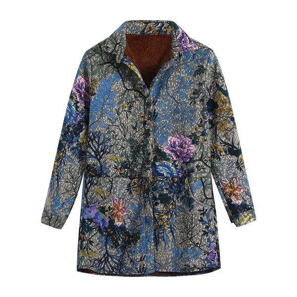 fashion women cotton linen winter warm plus velvet coat folk-custom print outcoat jacket coat women winter new, Black
fashion women cotton linen winter warm plus velvet coat folk-custom print outcoat jacket coat women winter new, Black