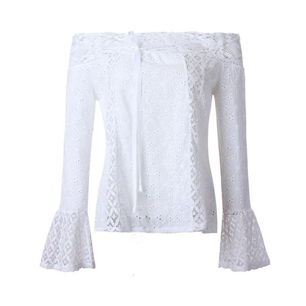 designer lace blouses women punk style floral regular lace off shoulder shirt black white flare long sleeve beach blouse 80122
designer lace blouses women punk style floral regular lace off shoulder shirt black white flare long sleeve beach blouse 80122