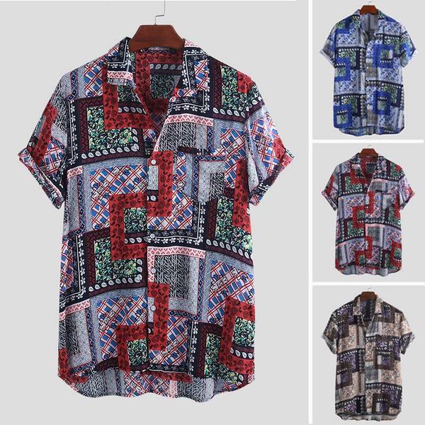 men's casual shirts summer fashion men beach hawaiian shirt printed short sleeve vacation breathable loose lapel camisas hombre 2021, White;black
men's casual shirts summer fashion men beach hawaiian shirt printed short sleeve vacation breathable loose lapel camisas hombre 2021, White;black