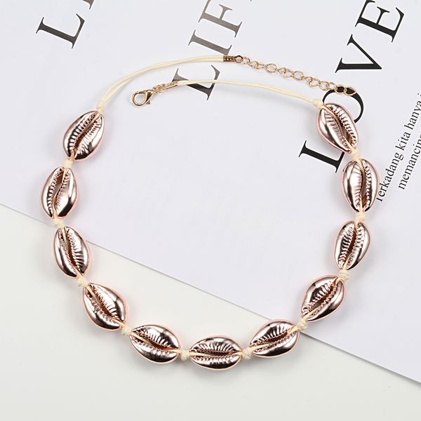seashell necklace for women girls boho style natural shell rose gold cowrie choker necklace simple ocean beach vacation gifts, Golden;silver
seashell necklace for women girls boho style natural shell rose gold cowrie choker necklace simple ocean beach vacation gifts, Golden;silver