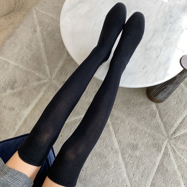 lady boots thigh high heels high sock shoes lace up winter footwear round toe crystal boots-women ladies winter, Black
lady boots thigh high heels high sock shoes lace up winter footwear round toe crystal boots-women ladies winter, Black