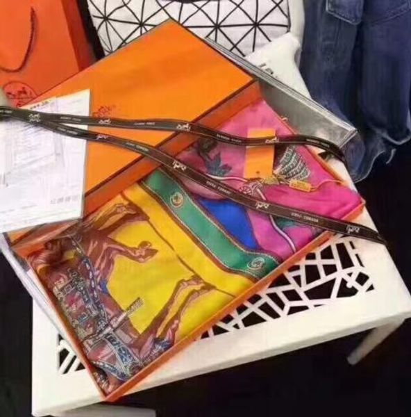 Luxury Brand Silk scarf for Women 2019 Summer Designer Full Logo Long Scarves size180x90Cm Shawls
Luxury Brand Silk scarf for Women 2019 Summer Designer Full Logo Long Scarves size180x90Cm Shawls