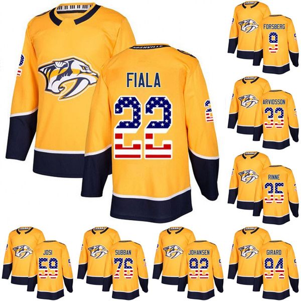 Nashville Predators USA Flag Jersey 22 Kevin Fiala 36 Zac Rinaldo 8 Kyle Turris 38 Ryan Hartman 52 Matt Irwin Hockey Jerseys
Nashville Predators USA Flag Jersey 22 Kevin Fiala 36 Zac Rinaldo 8 Kyle Turris 38 Ryan Hartman 52 Matt Irwin Hockey Jerseys