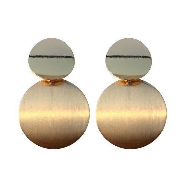 exquisite disc drop earrings for women fashion ear jewelry geometric double round exaggerated dangle brincos nice party gift luxury earrings, Golden
exquisite disc drop earrings for women fashion ear jewelry geometric double round exaggerated dangle brincos nice party gift luxury earrings, Golden