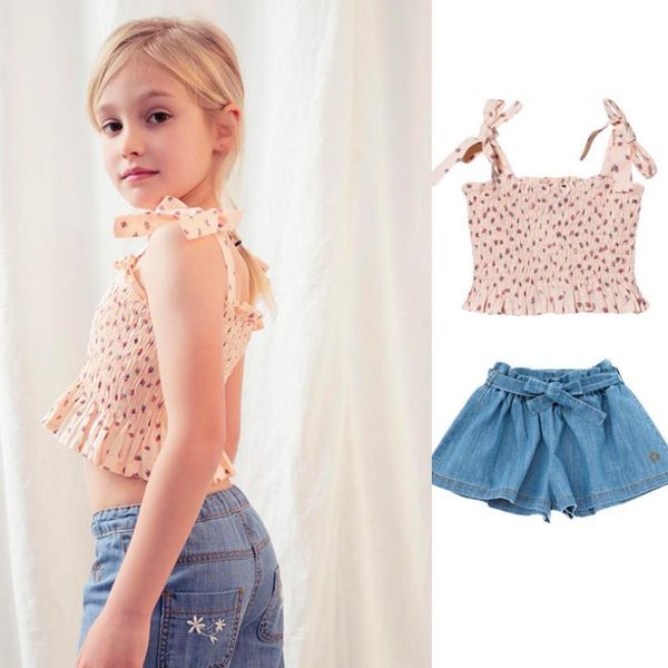 2pcs summer girls print sling vest outfits toddler girl clothes first christmas costume waistcoat+denim shorts kids sets l100 t200707, White
2pcs summer girls print sling vest outfits toddler girl clothes first christmas costume waistcoat+denim shorts kids sets l100 t200707, White