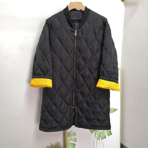 winter new style online celebrity down jacket women's winter korean-style popular loose-fit versatile middle long coat, Black;white
winter new style online celebrity down jacket women's winter korean-style popular loose-fit versatile middle long coat, Black;white