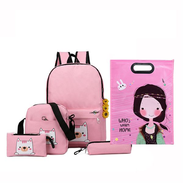 cartoon women backpack canvas 4pcs/set school backpacks college schoolbag for teenager girl rucksack moclila shoulder bags
cartoon women backpack canvas 4pcs/set school backpacks college schoolbag for teenager girl rucksack moclila shoulder bags