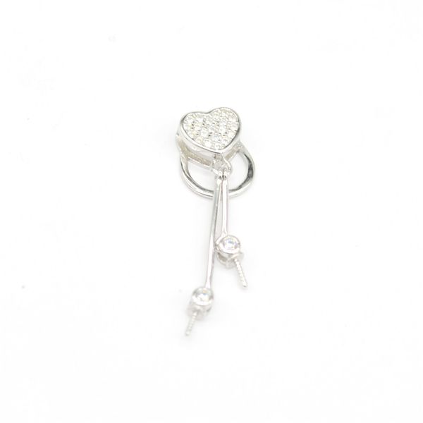 diy necklace with a pendant,s925 sterling silver collars drop empty,love pendant, Slivery;crystal
diy necklace with a pendant,s925 sterling silver collars drop empty,love pendant, Slivery;crystal