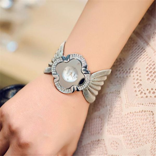 lady diamond bracelet watch mirror quartz watch elegant dress alloy band casual montre femme *y, Slivery;brown
lady diamond bracelet watch mirror quartz watch elegant dress alloy band casual montre femme *y, Slivery;brown