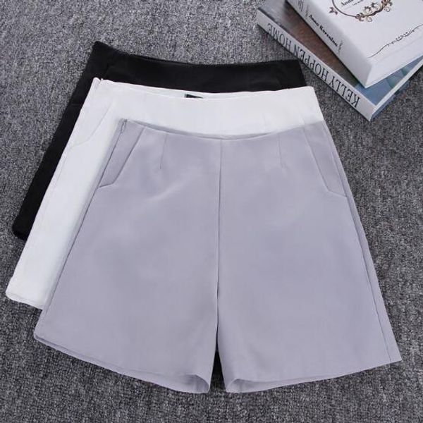 2020 new summer new women shorts skirts high waist casual suit shorts black white women short pants ladies ah359, White;black
2020 new summer new women shorts skirts high waist casual suit shorts black white women short pants ladies ah359, White;black