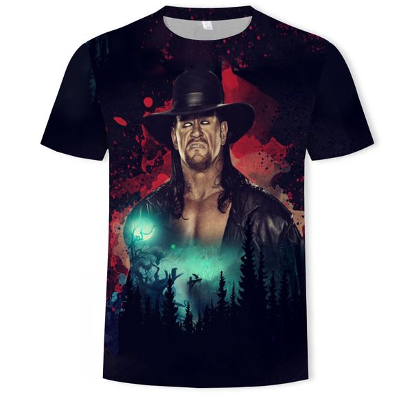 2019 the undertaker 3d print men short sleeve round neck t-shirt casual hip hop summer tees wrestling fighting t shirt, White;black
2019 the undertaker 3d print men short sleeve round neck t-shirt casual hip hop summer tees wrestling fighting t shirt, White;black