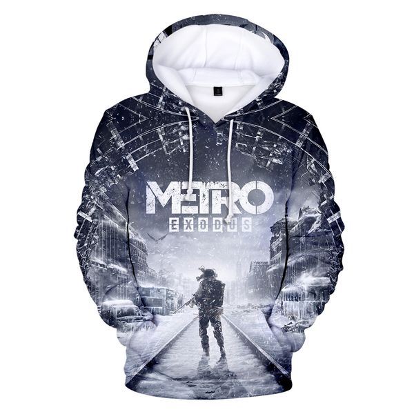 2019 men metro exodus hoodies sweatshirts men/women harajuku hip hop outerwear hooded hoody casual apparel streetwear, Black
2019 men metro exodus hoodies sweatshirts men/women harajuku hip hop outerwear hooded hoody casual apparel streetwear, Black