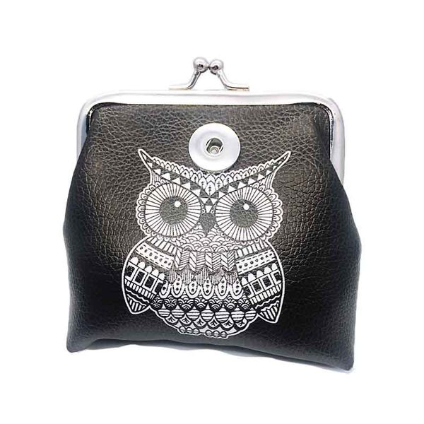 fashion owl pu leather wallet 016 mini bag wallet 18mm snap button bag coin purse charm interchangeable jewelry for women teenagers gift, Silver
fashion owl pu leather wallet 016 mini bag wallet 18mm snap button bag coin purse charm interchangeable jewelry for women teenagers gift, Silver