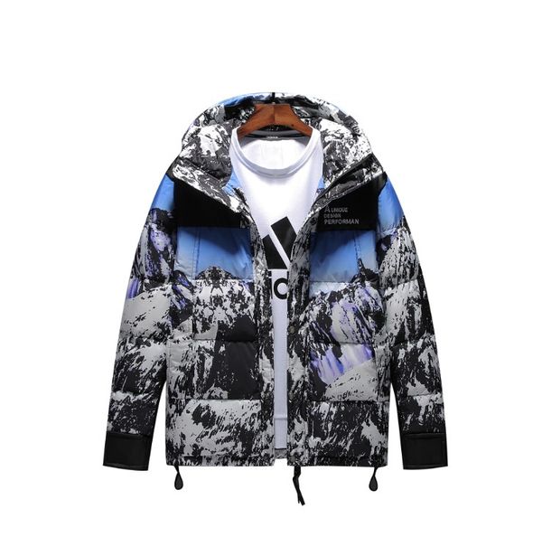 men designer coat 2019 winter fashion designer snow nountain down mens trend outdoor loose hooded coat luxury casual coat, Black
men designer coat 2019 winter fashion designer snow nountain down mens trend outdoor loose hooded coat luxury casual coat, Black