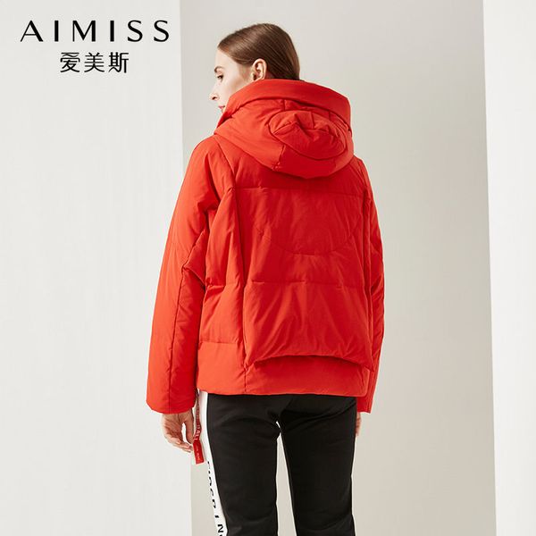 aimiss brand new women winter down hip-hop street hooded large pockets loose short down jacket coat winter clothes, Black
aimiss brand new women winter down hip-hop street hooded large pockets loose short down jacket coat winter clothes, Black