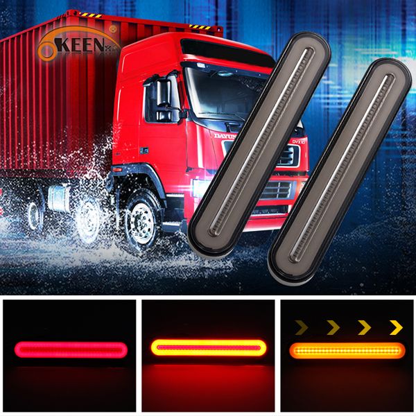okeen 2pcs waterprpoof led trailer truck tail brake lights 12v 24v red additional brake light sequential yellow turn signal lamp
okeen 2pcs waterprpoof led trailer truck tail brake lights 12v 24v red additional brake light sequential yellow turn signal lamp