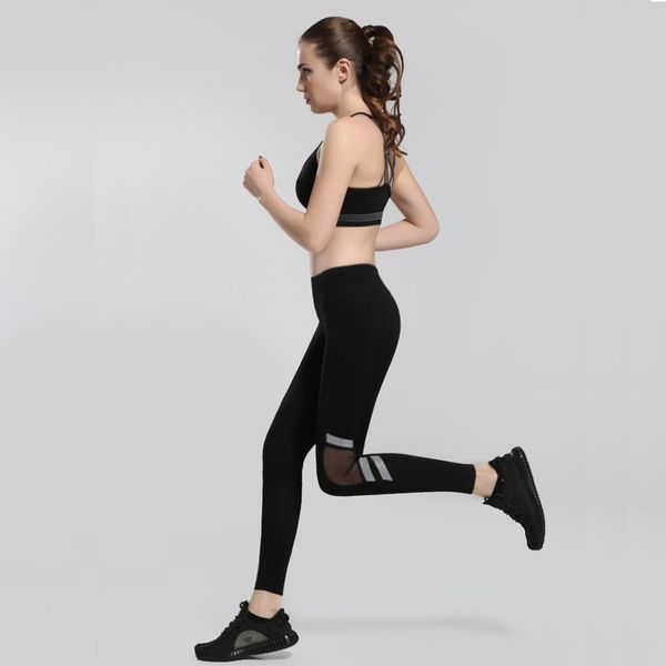 mesh patchwork yoga pants breathable leggins sport women fitness running yoga leggings womens workout gym leggings, White;red
mesh patchwork yoga pants breathable leggins sport women fitness running yoga leggings womens workout gym leggings, White;red