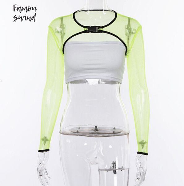 women ladies shirts summer long sleeve mesh party tee sheer crop cover up t short green drop shipping, White
women ladies shirts summer long sleeve mesh party tee sheer crop cover up t short green drop shipping, White