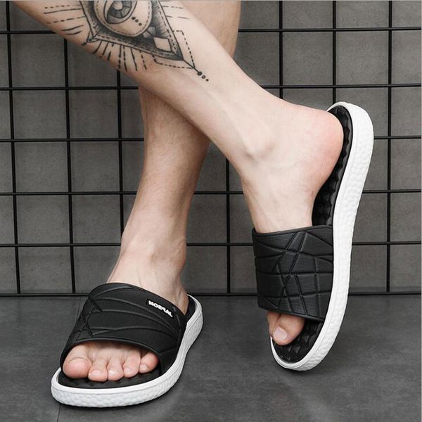men's slippers 2020 summer fashion outdoor slides indoor non-slip slippers mans beach shoe personalized men home shoes 39-46, Black
men's slippers 2020 summer fashion outdoor slides indoor non-slip slippers mans beach shoe personalized men home shoes 39-46, Black