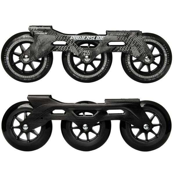 powerslide 3x110mm 3 wheels roller skates base for 110mm inline skating wheels ps skating frame + wheel combination 255mm 1 pair
powerslide 3x110mm 3 wheels roller skates base for 110mm inline skating wheels ps skating frame + wheel combination 255mm 1 pair