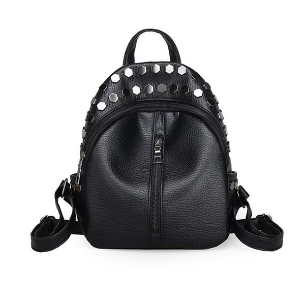 fashion women leather backpack girls knapsack school bags teenagers travel zipper rucksack mini rivet bag mochilas femininas #3
fashion women leather backpack girls knapsack school bags teenagers travel zipper rucksack mini rivet bag mochilas femininas #3