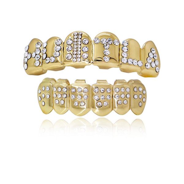 hip hop big gold tooth grillz real gold plated dental grills rapper body jewelry halloween party toy golden silver, Black
hip hop big gold tooth grillz real gold plated dental grills rapper body jewelry halloween party toy golden silver, Black