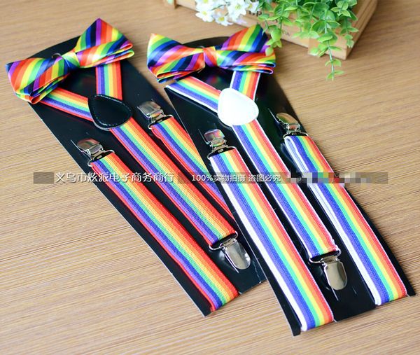 men and women rainbow striped suspender universal tie strap jacket shirt holder wholesale 10pcs/lot, Black;white
men and women rainbow striped suspender universal tie strap jacket shirt holder wholesale 10pcs/lot, Black;white