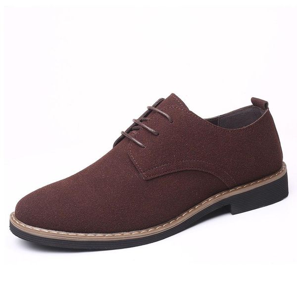 fashionable wear-resistant suede leather shoes, comfortable men's single shoe lace men's shoes l26, Black
fashionable wear-resistant suede leather shoes, comfortable men's single shoe lace men's shoes l26, Black