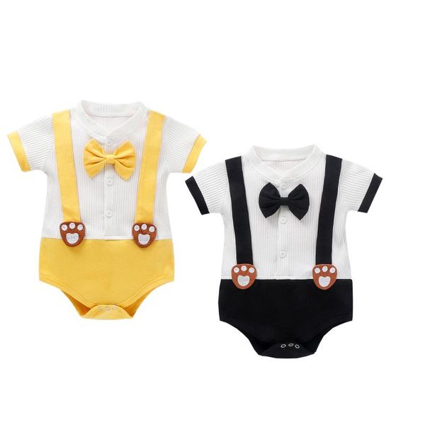 0-24m summer toddler kids baby boys cute gentleman clothes summer short sleeve bow cotton rib romper jumpsuit outfits, Blue
0-24m summer toddler kids baby boys cute gentleman clothes summer short sleeve bow cotton rib romper jumpsuit outfits, Blue