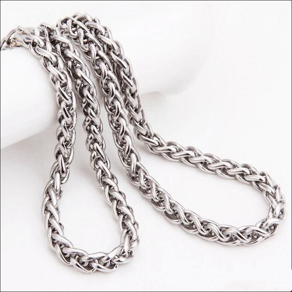 stainless steel necklace keel chain flower basket chain europe and america 20 inch fegalo chain necklace 38mm men and women models, Silver
stainless steel necklace keel chain flower basket chain europe and america 20 inch fegalo chain necklace 38mm men and women models, Silver