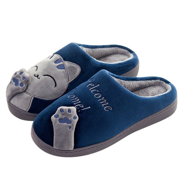 men and women winter home slippers lovers couples cartoon cat shoes soft winter warm house slippers indoor bedroom y, Black
men and women winter home slippers lovers couples cartoon cat shoes soft winter warm house slippers indoor bedroom y, Black
