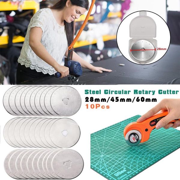 18/28 / 45 / кожа 60mm 10шт сталь круговой роторная косилка refill лезвие лоскутной ткань craft швейная лоскутные подходит fiskars, Black
18/28 / 45 / кожа 60mm 10шт сталь круговой роторная косилка refill лезвие лоскутной ткань craft швейная лоскутные подходит fiskars, Black