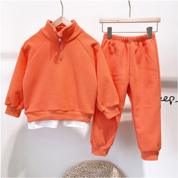 kids designer sets children solid color casual sports suits two piece set fashion + pants boys girls warm clothes wholesale, White
kids designer sets children solid color casual sports suits two piece set fashion + pants boys girls warm clothes wholesale, White