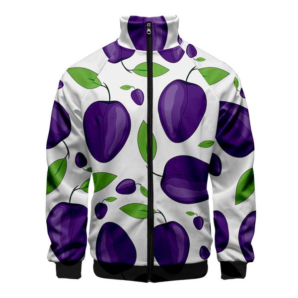 3d fruit style printed stand collar zipper jacket women/men long sleeve jacket 2019 casual streetwear clothes plus size, Black;brown
3d fruit style printed stand collar zipper jacket women/men long sleeve jacket 2019 casual streetwear clothes plus size, Black;brown