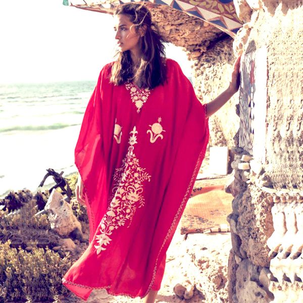 summer boho long kaftan dress batwing sleeve v-neck printed loose casual ethnic customs dress robe, Black;gray
summer boho long kaftan dress batwing sleeve v-neck printed loose casual ethnic customs dress robe, Black;gray