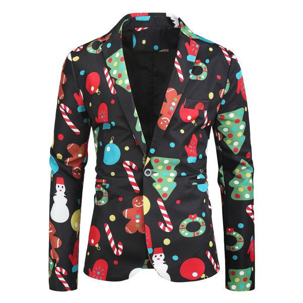 2019 new men's fashion suit party coat casual slim fit blazer buttons suit 3d christmas floral print painting blazers jacket men, White;black
2019 new men's fashion suit party coat casual slim fit blazer buttons suit 3d christmas floral print painting blazers jacket men, White;black