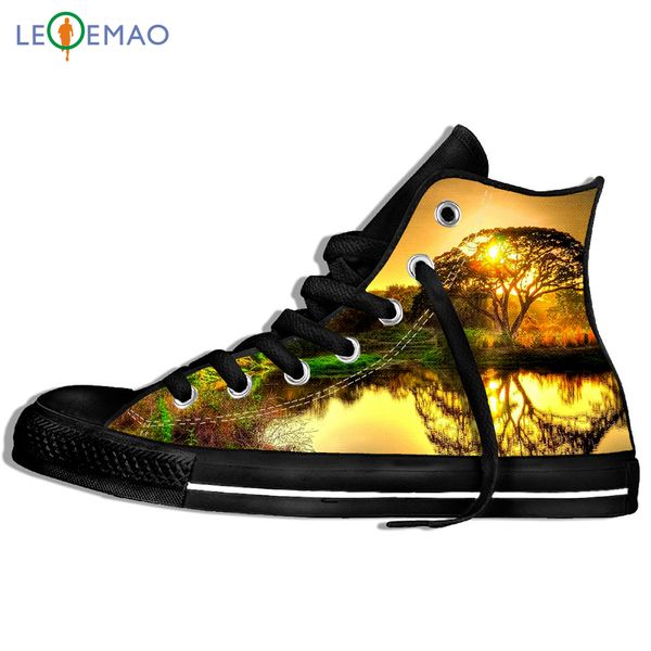 outdoor walking shoes drop shipping menss sunrise in the forest sport shoes comfortable lace-up students sneakers, Black
outdoor walking shoes drop shipping menss sunrise in the forest sport shoes comfortable lace-up students sneakers, Black
