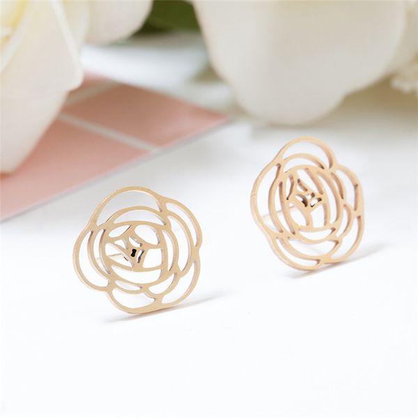 golden silver color rose women's earrings charm plant rose hollow stainless steel earrings for women stainless steel jewelry
golden silver color rose women's earrings charm plant rose hollow stainless steel earrings for women stainless steel jewelry