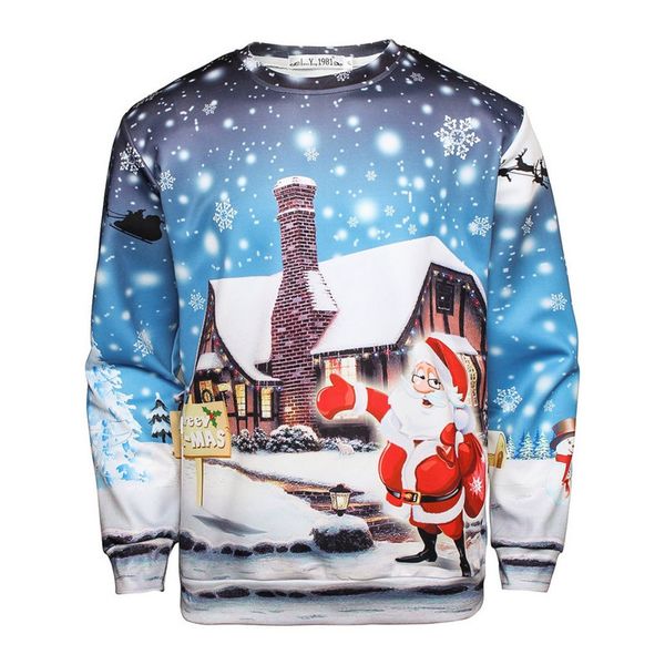 mens casual 3d ugly christmas style printed long sleeve round collar shirt festival pullover streetwear suéter masculino#3, Black
mens casual 3d ugly christmas style printed long sleeve round collar shirt festival pullover streetwear suéter masculino#3, Black
