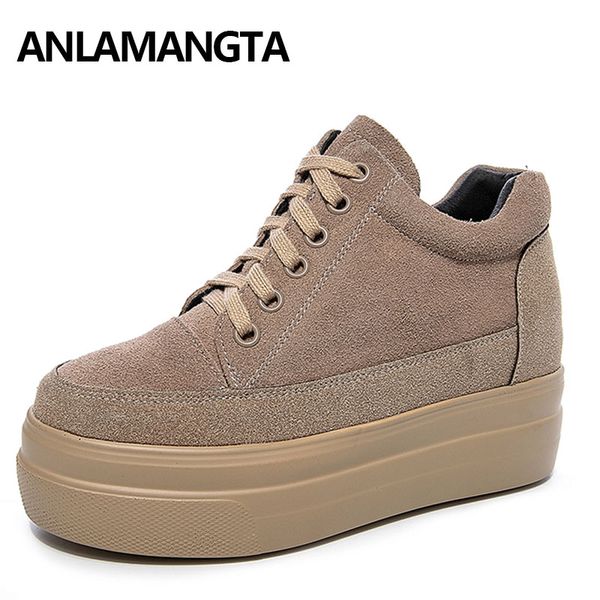 korean women casual shoes platform genuine leather shoes lace up autumn winter casual high fashion plus size, Black
korean women casual shoes platform genuine leather shoes lace up autumn winter casual high fashion plus size, Black