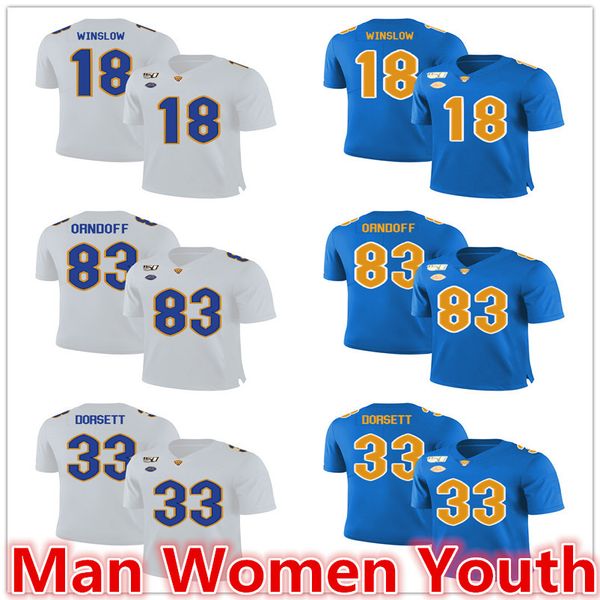 customize ncaa pittsburgh panthers football jerseys ryan winslow 18 scott orndoff 83 tony dorsett 33 jersey any name number size s-5xl, Black
customize ncaa pittsburgh panthers football jerseys ryan winslow 18 scott orndoff 83 tony dorsett 33 jersey any name number size s-5xl, Black