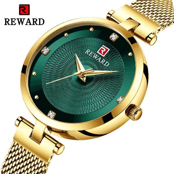 reward luxury women watch net red fashion watch m blue mesh band women's watch, Slivery;brown
reward luxury women watch net red fashion watch m blue mesh band women's watch, Slivery;brown